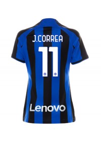 Fotbalové Dres Inter Milan Joaquin Correa #11 Dámské Domácí Oblečení 2022-23 Krátký Rukáv